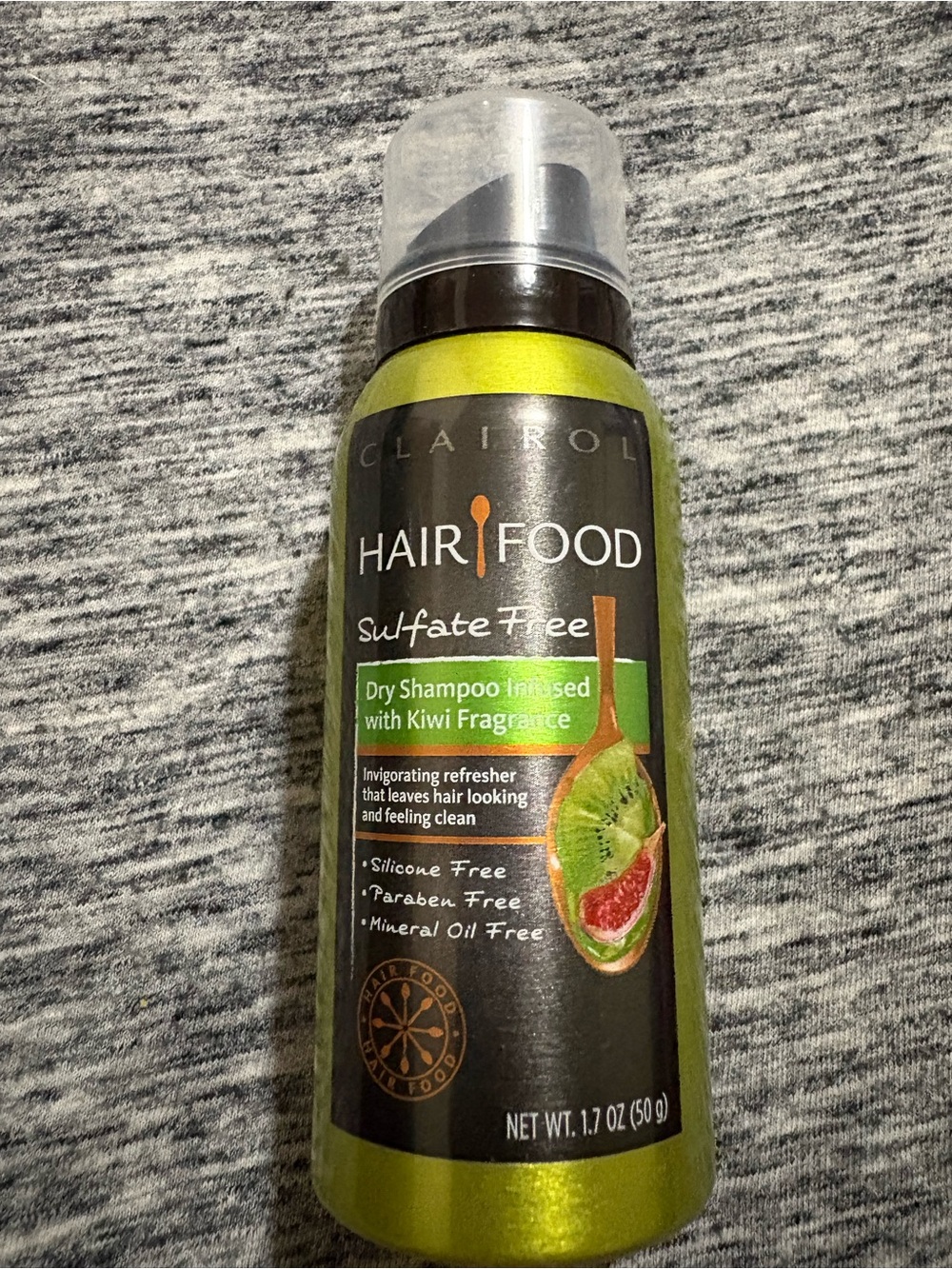 Sulfate Free Dry Shampoo, Green (Kiwi)